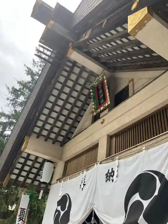 帯廣神社の本殿・本堂