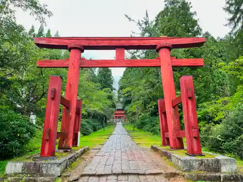 岩木山神社の鳥居