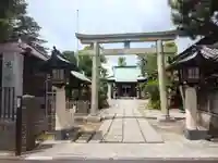 高円寺天祖神社の鳥居