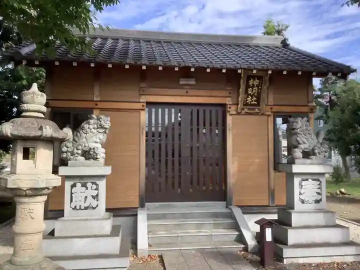 神明社の本殿・本堂
