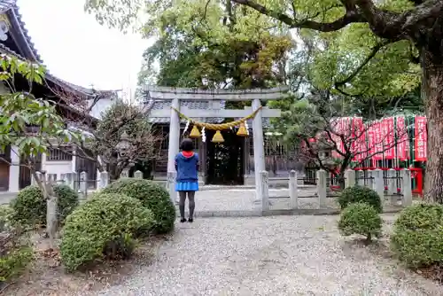 半城土天満神社の鳥居