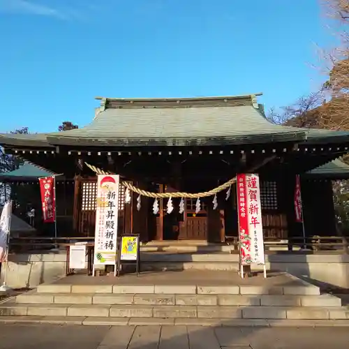 峯ヶ岡八幡神社の本殿・本堂