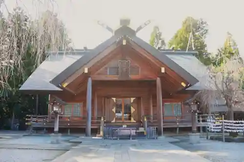 開成山大神宮の本殿