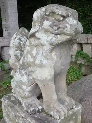 黒木神社の狛犬