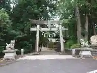 河合神社の鳥居