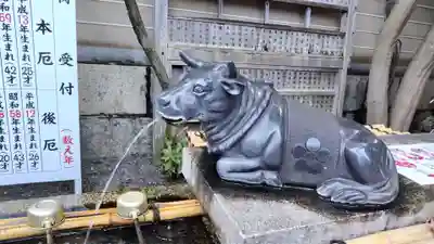 菅原院天満宮神社の手水舎