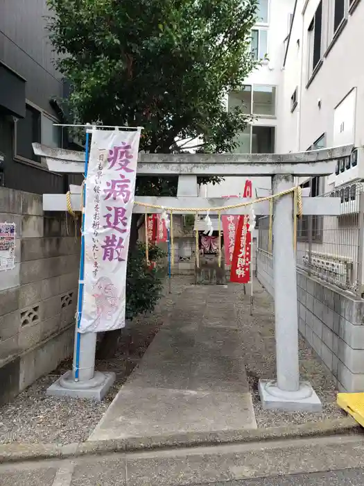 田中稲荷神社の鳥居