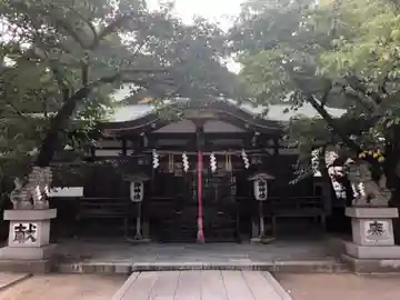 難波八幡神社の本殿・本堂