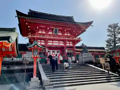 伏見稲荷大社の山門・神門