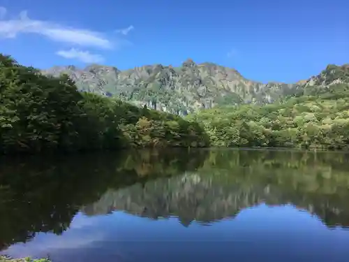 戸隠神社奥社の景色