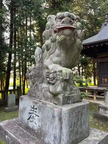 吉田八幡宮の狛犬