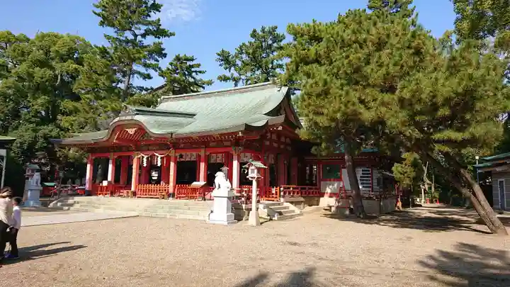 長田神社の本殿・本堂
