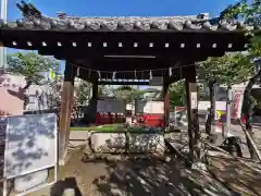 山田天満宮の手水