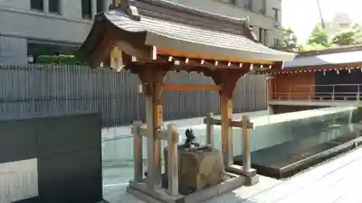 虎ノ門金刀比羅宮の手水舎