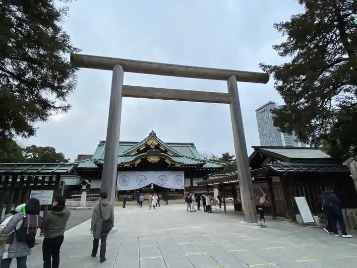 靖國神社の鳥居