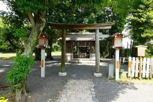 綱越神社（大神神社摂社）の鳥居