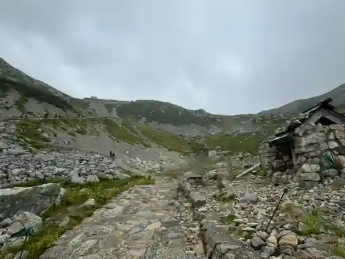 雄山神社峰本社の景色