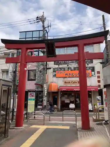 東京羽田 穴守稲荷神社の鳥居