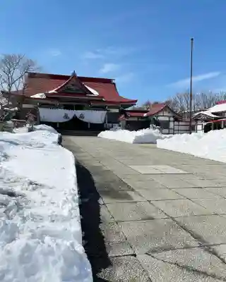 釧路一之宮 厳島神社の本殿・本堂