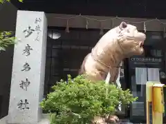 少彦名神社の狛犬