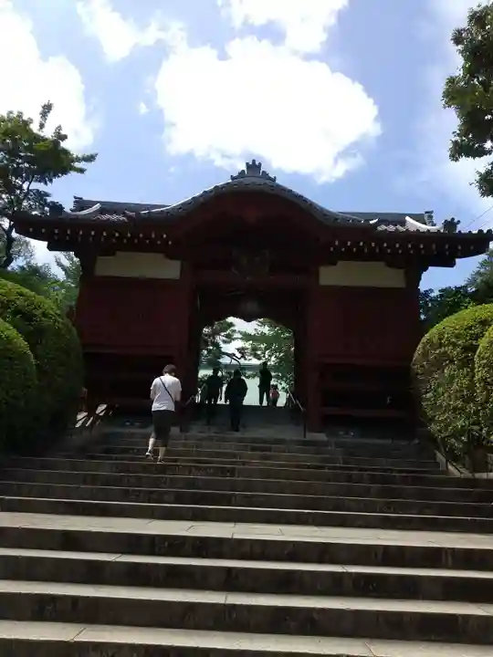護国寺の山門・神門