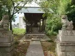 神明社の狛犬