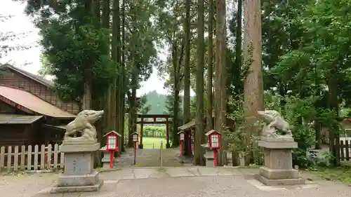 和気神社の狛犬