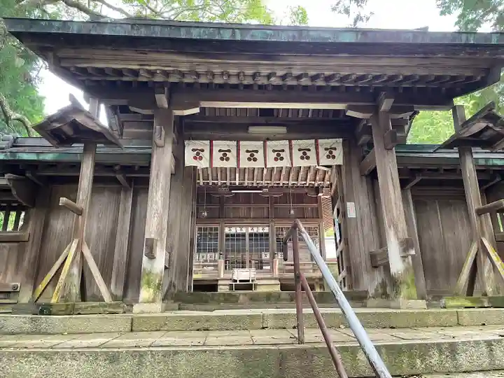 野田神社の山門・神門