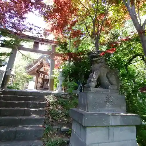 平岸天満宮・太平山三吉神社の狛犬