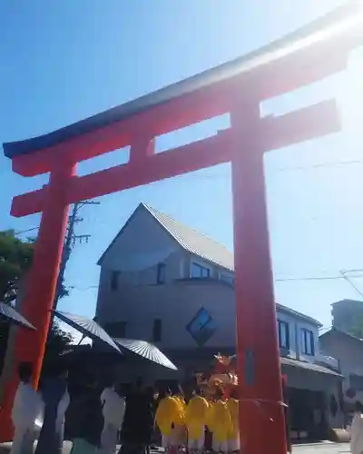 津島神社の鳥居