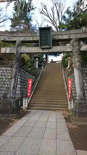 品川神社の鳥居