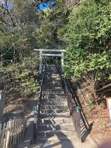 法華堂跡（源頼朝墓・北条義時墓）の鳥居