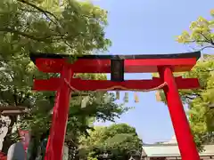 開口神社の鳥居