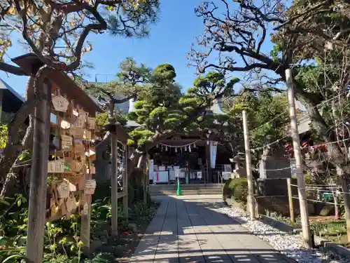 鳩森八幡神社の本殿・本堂