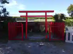 諏訪野八幡神社の鳥居