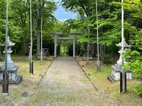 神居神社の鳥居