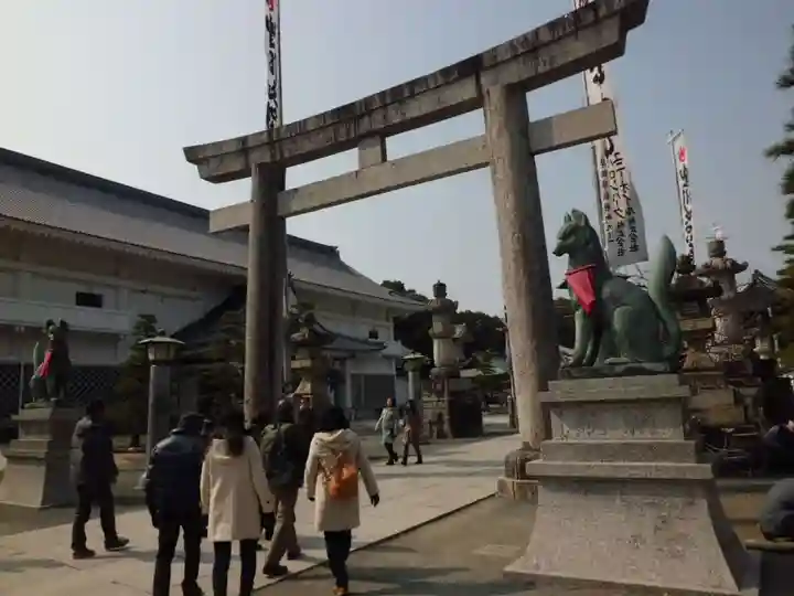 豊川閣 妙厳寺の鳥居
