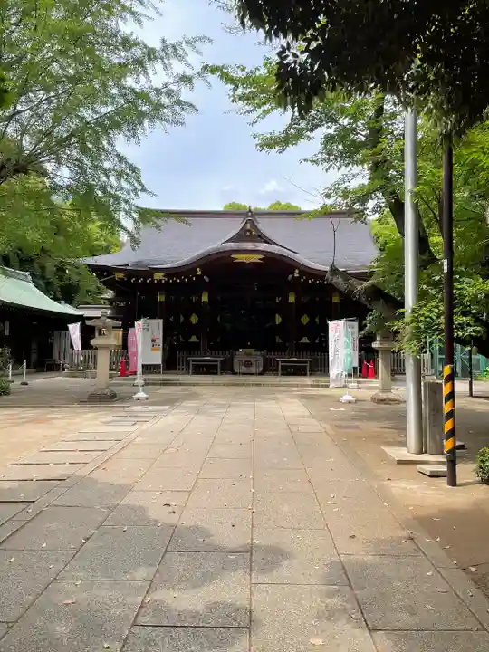 渋谷氷川神社の本殿・本堂