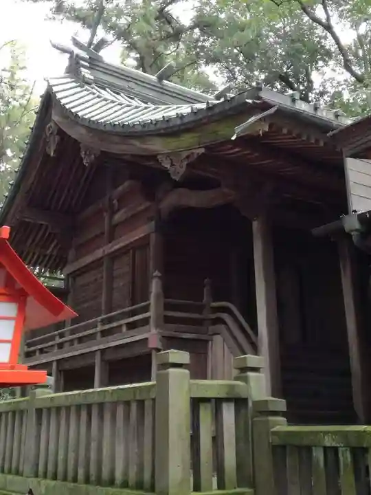 高椅神社の本殿・本堂