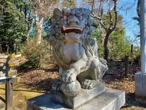 城山神社の狛犬