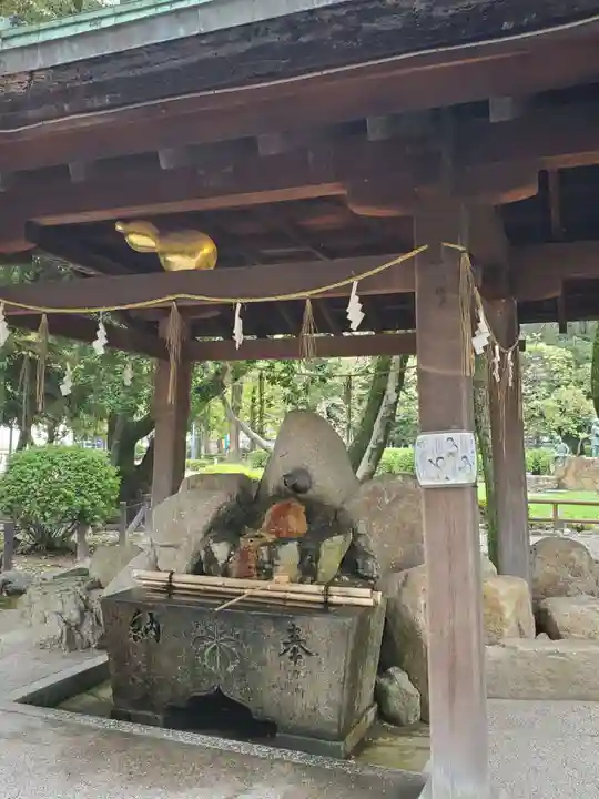 豊國神社の手水舎