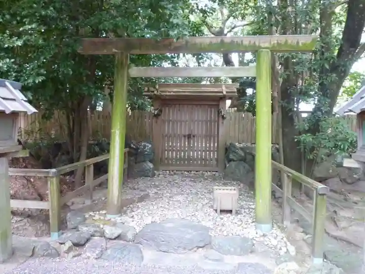 御食神社(豊受大神宮摂社)の鳥居