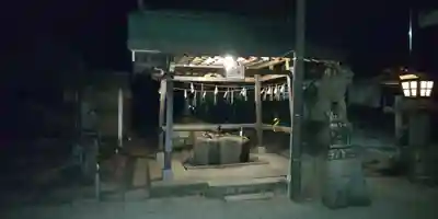 都波岐奈加等神社の手水舎