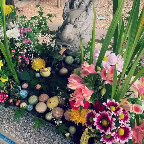 滑川神社 - 仕事と子どもの守り神の手水