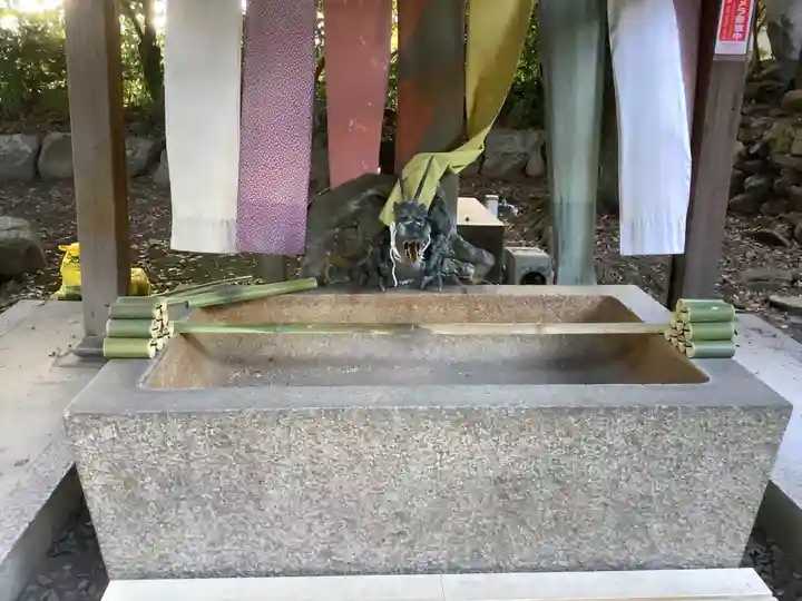 清洲山王宮 日吉神社の手水舎