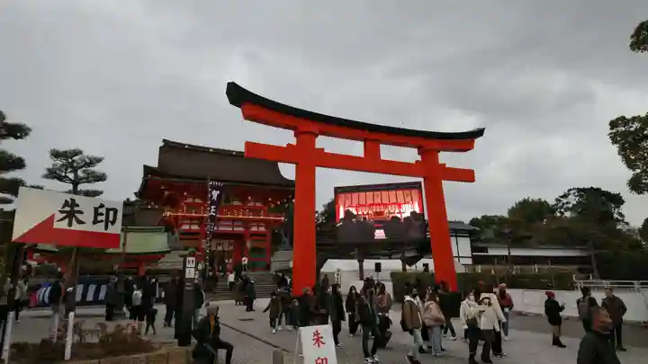 伏見稲荷大社の鳥居