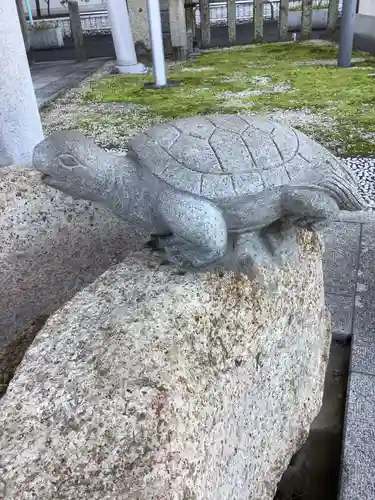 八王子社の狛犬