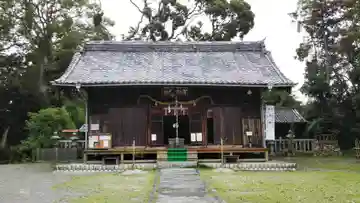賀久留神社の本殿・本堂