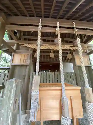 自凝島神社の本殿・本堂