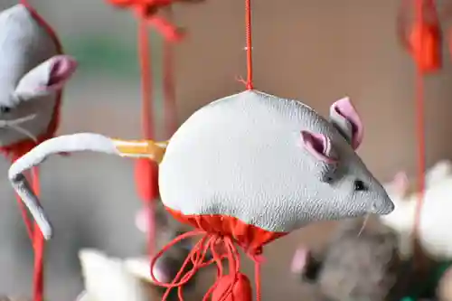 川勾神社の狛犬